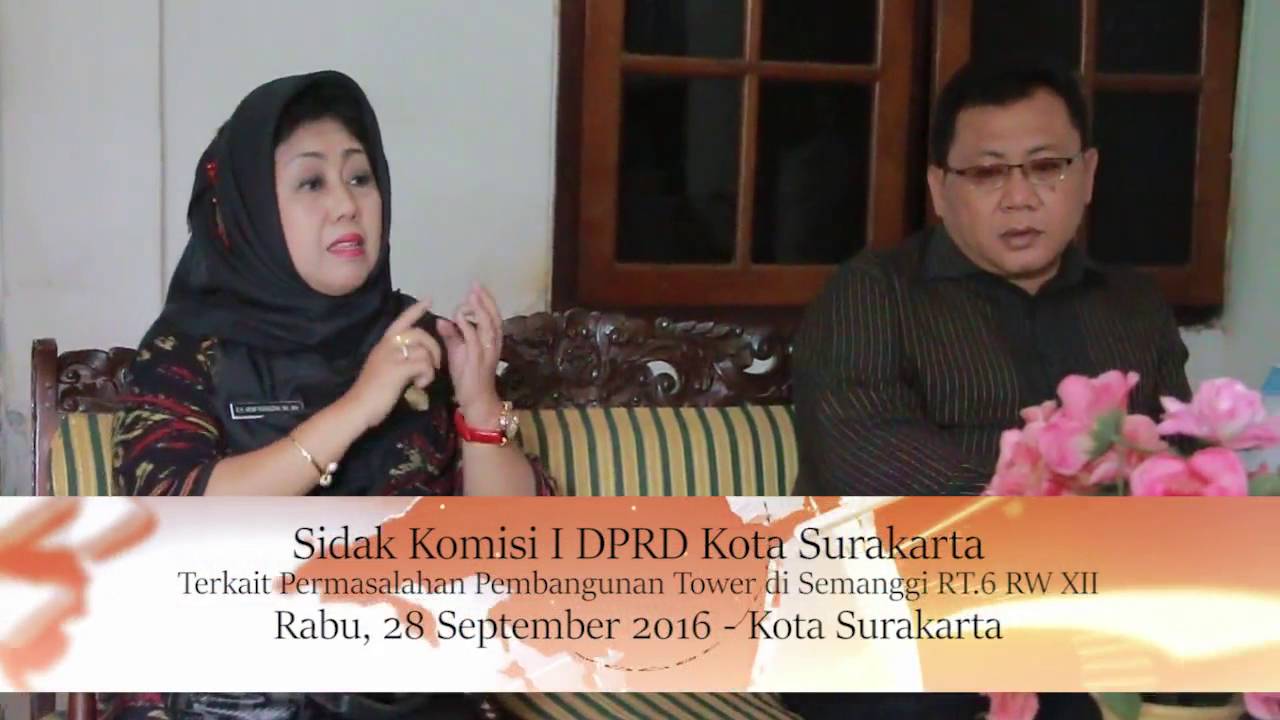 Sidak Komisi I DPRD Kota Surakarta