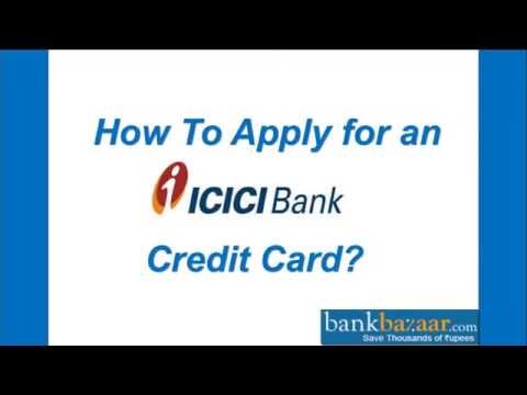 how to apply for icici credit card