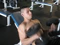 set 1 of 5. 12 reps each.