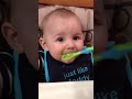 Click here to watch this video Jackson doesn't want his peas :)