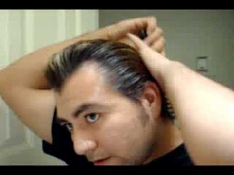 pompadour hair