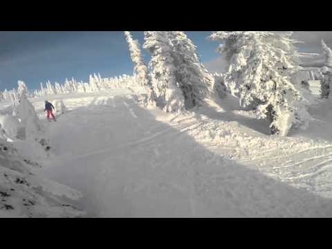 Фрирайд по заснеженным лесам Биг Вайт