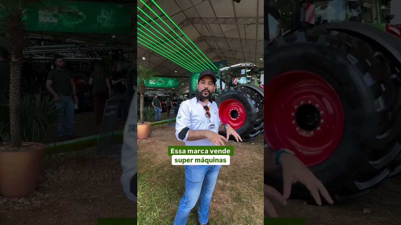 A Ferrari dos tratores existe e é absurda 🚜 #agrishow #tecnologia #agro