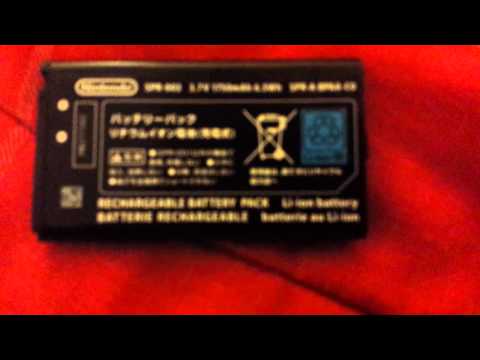 how to remove 3ds xl battery