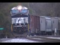 NS & BNSF Irondale, AL 12-17-09.
