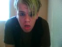 me with a mouth full