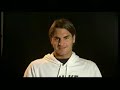 フェデラー's Interview on 2007 Matches vs サンプラス