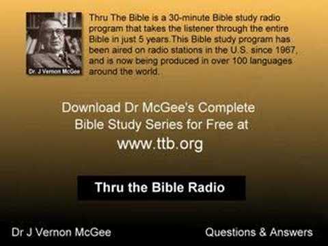 Dr J Vernon McGee Q&A - What is ...