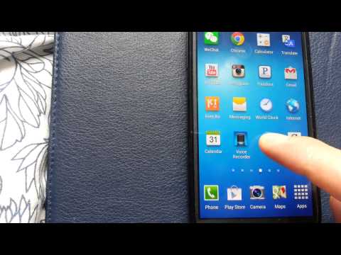 how to change home screen on galaxy s4
