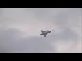 Fighter jet JAS 39 GRIPEN DISPLAY Compilation