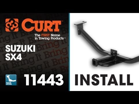 Trailer Hitch Install: CURT 11443 on 2011 Suzuki SX4