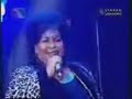 tia geat a wonderfull surprice , duet with bertha in her mini concert . 