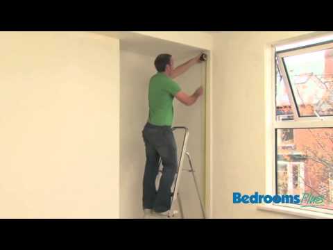 how to fit b and q sliding doors
