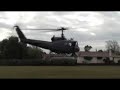 Iroquois helicopter at Waikato Diocesan School