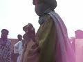 Point de vue subjectif d'un mouton ou presque, sur le marché de Gorom Gorom au Burkina Faso, aux portes du Sahel.