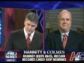 karl rove on where the election stands now *hannity   colmes