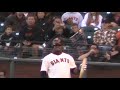 Giants star third basemen Pablo Sandoval hits his 12th homerun of the season off Felipe Paulino of the Houston Astros on July 3, 2009. We were at the game and my friend called the shot when pablo stepped up to bat.