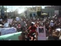 نموذج من انظمام احد افراد الجيش للمعتصمين