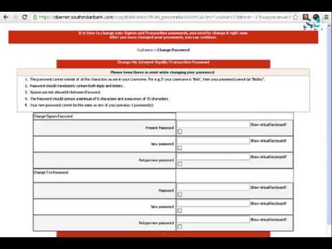 how to net banking in bank of india