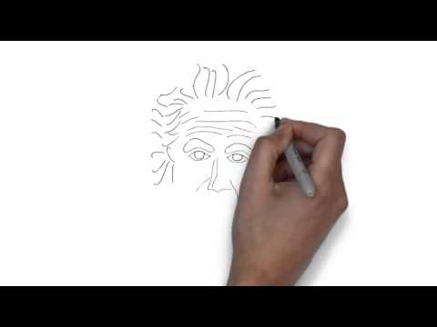 how to draw einstein