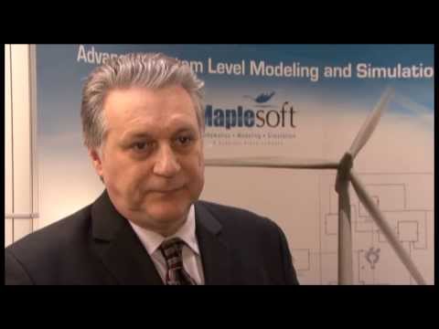 Paul Goossens Maplesoft interview SAE 2013 World Congress