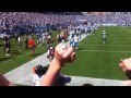 Tennessee Titans Nate Washington touchdown vs. Broncos endzone view