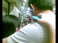Couple Kissing Caressing in Crowded MRT - Part 1