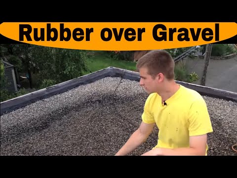 how to patch tar and gravel roof