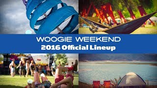 Woogie Weekend 2016 Lineup