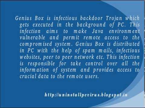 how to remove geniusbox