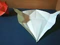 origami flower & stem origami flower & stem