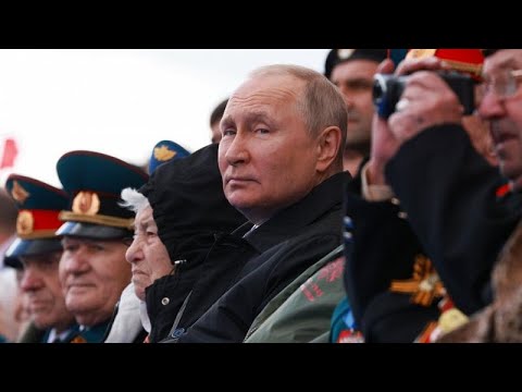 Russland: Prsident Putin am Tag des Sieges zum U ...