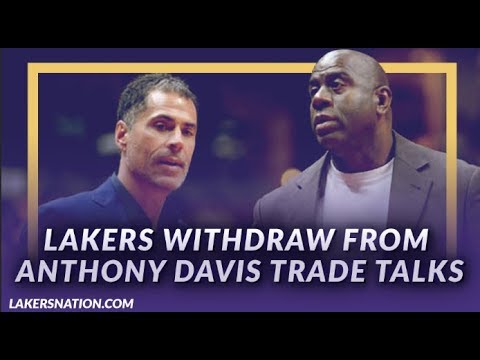 Video: Lakers News: Lakers Withdraw from Anthony Davis Trade Talks Amid 'Outrageous' Requests by Pelicans