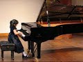 Annie ( 8 ) plays Bach Invention No. 13, BWV 784