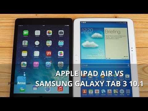 Apple iPad Air vs Samsung Galaxy Tab 3 10.1