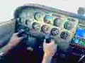 Driving a Cessna C1725P private flight Driving a Cessna C1725P private flight