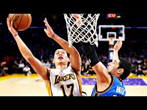 Jeremy Lin林書豪│2015 03 01 Lakers vs Thunder 湖人vs雷霆