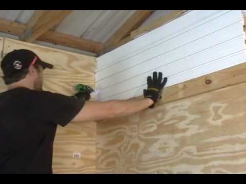 how to fasten slatwall