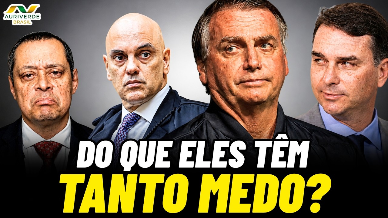 Impediram Flávio de visitar Bolsonaro e expõe o desespero dos seus adversários