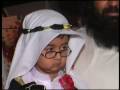 Mulana Abdul Rasheed Ghazi Rahmatullah's cute son Hamza Rasheeed in crowd of  people