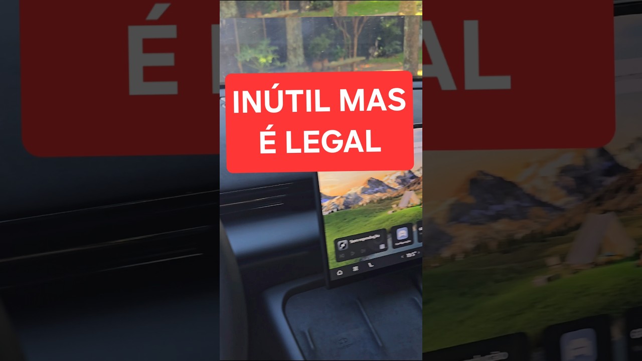 A COISA MAIS INÚTIL E LEGAL AO MESMO TEMPO DE UM CARRO