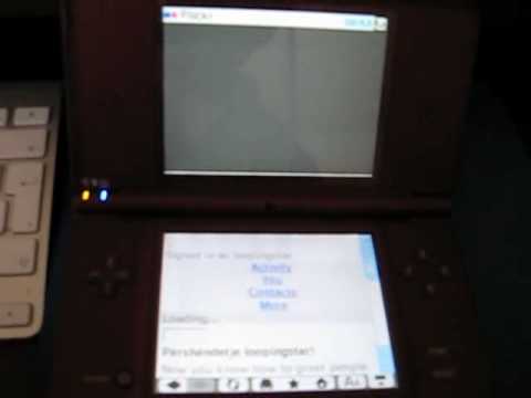 how to get facebook on dsi xl