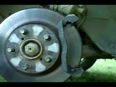 How To Replace Brake Pads, 1997 Subaru Outback (Timelaps) Tutorial