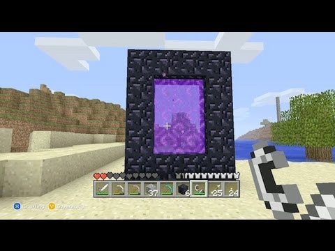 how to i get to the nether in minecraft
