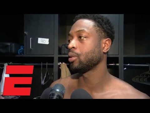 Video: Dwyane Wade on 1000th career game, last game against LeBron James | NBA on ESPN