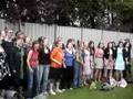 The Flaming Lips: Backstage @ Indian Summer Parsonage Choir sings to Wayne