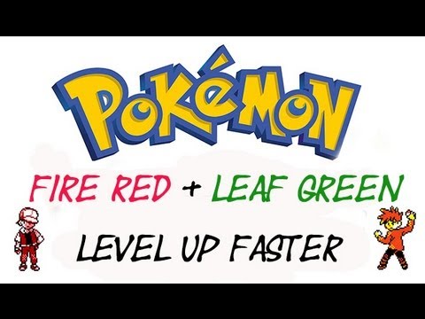 how to level up quick in pokemon fire red