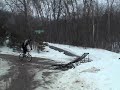 Richi going big into the snow