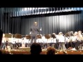 Harper Park 7th grade Band concert December 2012