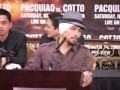 Manny Pacquiao vs Miguel Cotto Post Presser